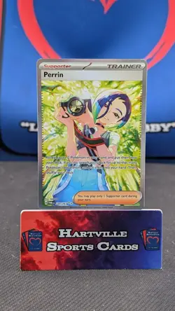 Perrin 220/167 Special Illustration Rare Pokemon Sv06: Twilight Masquerade NM - Image 1