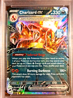 Charizard EX Black Star Promo #196 - PSA MINT 9 - Special Collection - Pokemon - Image 2