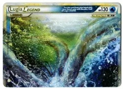 2010 Pokemon Lugia Legend Top 113/123 Hear Gold Soul Silver Heavy Play - Image 1