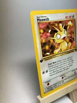 Pokemon Team Rocket Meowth 62/82 1st Edition NM-MT Never Played - Image 2