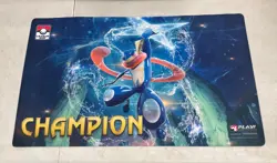 Pokemon TCG Greninja League Cup Champion Playmat Play Mat - Image 1