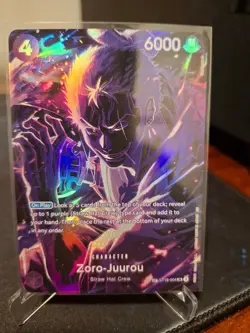 One Piece TCG - Zoro-Juurou ST18-004 (SP) - Legacy of the Master (OP12) - Image 1