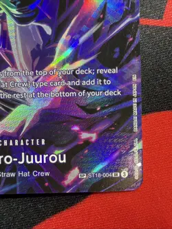 Zoro-Juurou (ST18-004) Alt Art English SP Rare OP12 - One Piece TCG - Image 4
