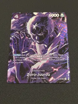 Zoro-Juurou (ST18-004) Alt Art English SP Rare OP12 - One Piece TCG - Image 1