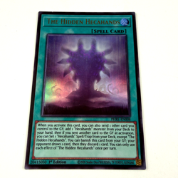 Yugioh! The Hidden Hecahands PHRE-EN008 Ultra Rare 1st Ed English Free Shipping! - Image 1