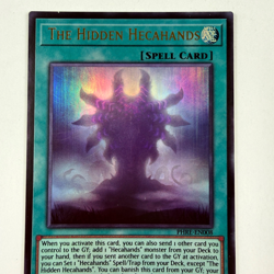 Yugioh! The Hidden Hecahands PHRE-EN008 Ultra Rare 1st Ed English Free Shipping! - Image 3
