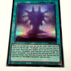 Yugioh! The Hidden Hecahands PHRE-EN008 Ultra Rare 1st Ed English Free Shipping! - Image 4