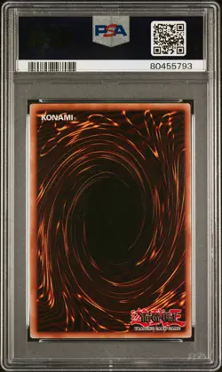 2015 YUGIOH 1ST CORE-EN054 RED-EYES FLARE METAL DRAGON GHOST PSA 7 NM #80455793 - Image 2