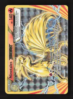 Ninetales BREAK Rare Holo XY - Evolutions 16/108 LP Pokemon TCG - Image 1