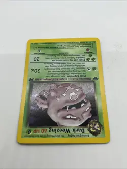 Pokemon Dark Weezing 1st Edition 14/82 Holo Team Rocket Rare - Image 5