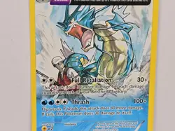 Pokemon TCG Gyarados 21/98 Ancient Origins Non-Holo Half Art Card - Image 3