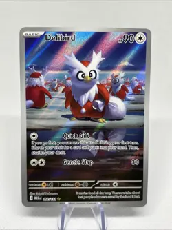 Pokemon TCG | Delibird 152/132 Mega Evolution Illustration Rare | Near Mint/NM - Image 1