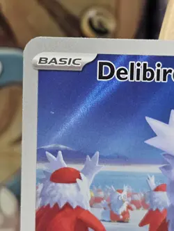 Pokemon Card Delibird 152/132 Illustration Rare Mega Evolution Base Set NM - Image 2