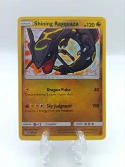 Shining Rayquaza 56/73 Shining Legends POKEMON Holo NM PACK FRESH Mint RARE NICE - Image 1