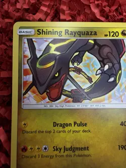 Shining Rayquaza 56/73 - Shining Legends - NEAR MINT NM - Pokemon TCG - Image 4