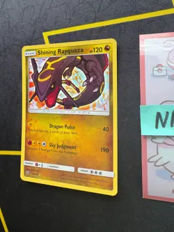Pokemon Card Shining Rayquaza Sun & Moon Shining Legends 56/73 030 💎NM💎 - Image 4