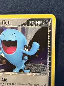 Rocket's Wobbuffet 🌀 47/109 Pokemon Team Rocket Returns Reverse Holo Stamped - Image 3