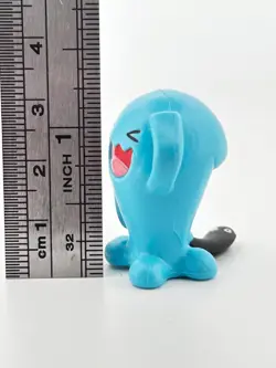 Wobbuffet Pokemon Mascot Mini Figure Toy Collection Nintendo Japanese JAPAN Game - Image 2
