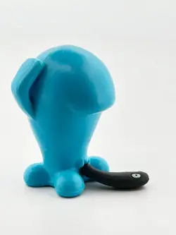 Wobbuffet Pokemon Mascot Mini Figure Toy Collection Nintendo Japanese JAPAN Game - Image 4