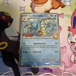 Pokemon Misty's Gyarados 049/182 Destined Rivals Stamp SEALED Prerelease Deck x1 - Image 1