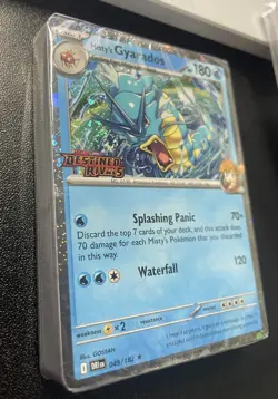 Misty's Gyarados Prerelease 049/182 Destined Rivals Sealed Deck STAMPED Promo - Image 1