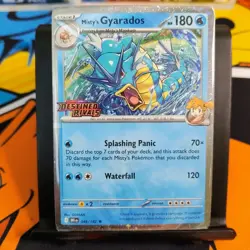Misty's Gyarados (Sealed) Promo & Deck Destined Rivals Prerelease Promo - Image 1