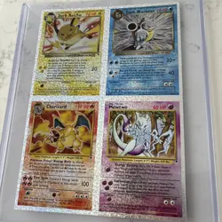 Pokemon Box Topper Legendary Collection Uncut Sheet (See Description) - Image 1