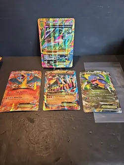 Pokemon Jumbo 6x8 Cards Lot Of 4 Plz Read And See All Pics - Image 1