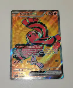 Oricorio ex 110/94 Ultra Rare Full Art - Phantasmal Flames Pokemon TCG (NM) - Image 2