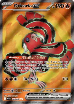 Oricorio ex 110/94 Ultra Rare Full Art - Phantasmal Flames English Pokemon TCG - Image 1