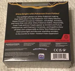 Pokemon TCG Scarlet & Violet Paldean Fates Booster Bundle 6 Pack New Sealed - Image 2