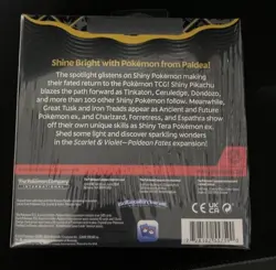 Pokemon TCG Scarlet & Violet Paldean Fates 6 Booster Pack Bundle Factory Sealed - Image 2