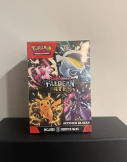 Pokemon TCG Scarlet & Violet Paldean Fates Booster Bundle 6 Pack New Sealed - Image 1