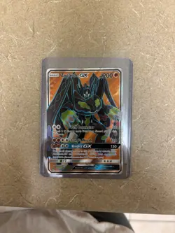 Pokemon 123/131 Zygarde GX Full Art Holo Sun Moon 6 Forbidden Light - Image 1