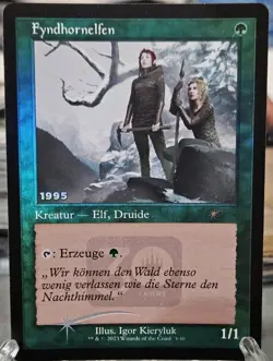 Fyndhornelfen 30th Anniversary Promo NM FOIL MTG Magic The Gathering Fyndhorn - Image 1