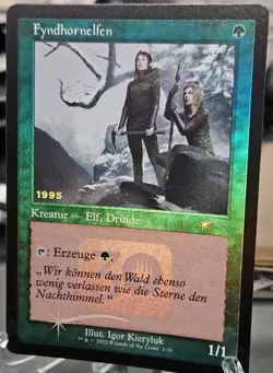 Fyndhornelfen 30th Anniversary Promo NM FOIL MTG Magic The Gathering Fyndhorn - Image 2