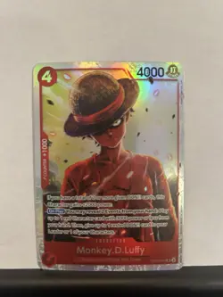 Monkey.D.Luffy OP12-015 Legacy of the Master Foil NM - Image 1