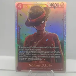 Monkey.D.Luffy OP12-015 - One Piece TCG - Legacy of the Master Foil NM English - Image 1