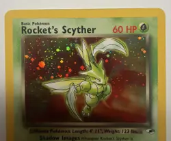Rocket’s Scyther - Team Rocket - 13/132 - Rare - LP - Vintage Pokemon Card - Image 2