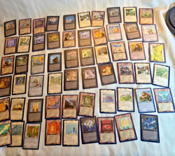 Unlimited Edition Middle Earth Cards. 59 of 76 card deck. Blue Border. - Image 1