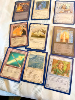 Unlimited Edition Middle Earth Cards. 59 of 76 card deck. Blue Border. - Image 3