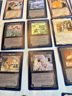 Unlimited Edition Middle Earth Cards. 59 of 76 card deck. Blue Border. - Image 5