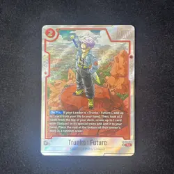 Trunks : Future SB02-010 Alternate Art Manga Booster 02 Dragon Ball Card English - Image 1