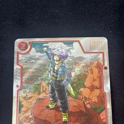 Trunks : Future SB02-010 Alternate Art Manga Booster 02 Dragon Ball Card English - Image 4