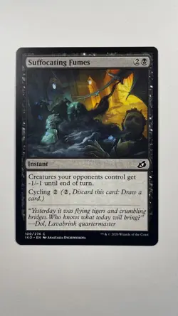 MTG Ikoria Lair of Behemoths Suffocating Fumes 100/274 Magic the Gathering - Image 1