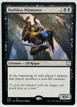 MTG Ruthless Winnower Commander: Kaldheim Regular - Image 1