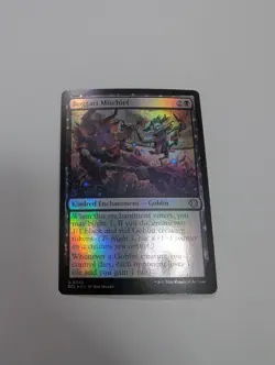 MTG - Boggart Mischief (Foil) - Lorwyn Eclipsed NM/M Condition - Image 1