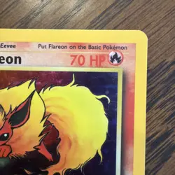 Pokemon TCG Flareon Jungle 3/64 Holo Unlimited Holo Rare - LP - Image 5