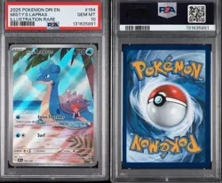 Pokemon TCG Misty's Lapras Destined Rivals 194/182 Mint Condition PSA 10 - Image 5