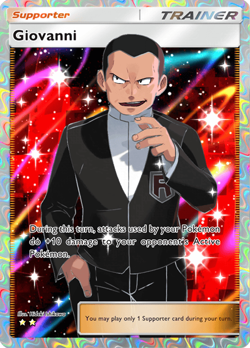 Giovanni- Pokemon TCG Pocket PTCGP (Not Physical) - Image 1